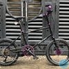 MeloVelo Racer đen build tím