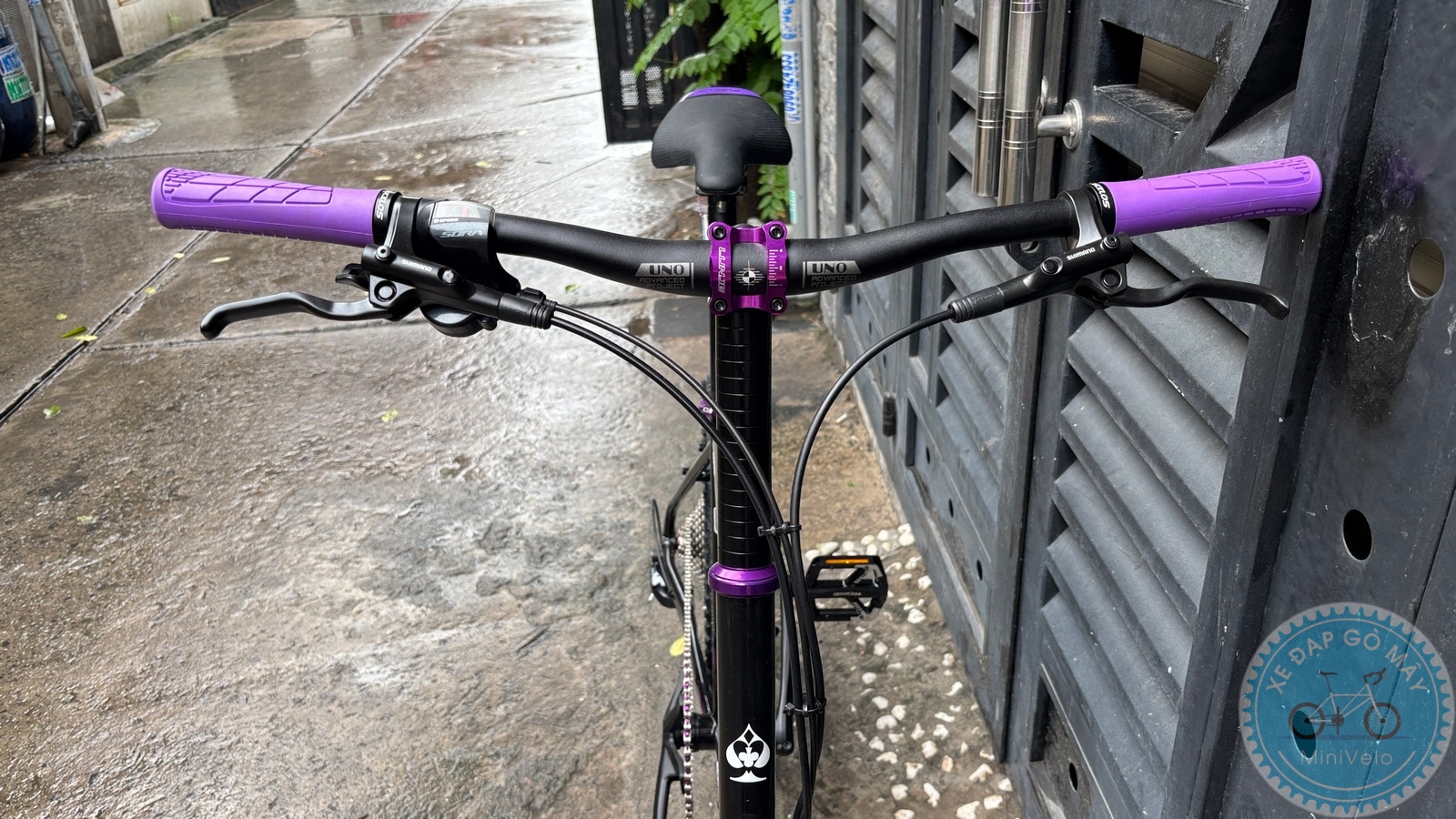 MeloVelo Racer đen build tím 9 %Mini Velo filename%