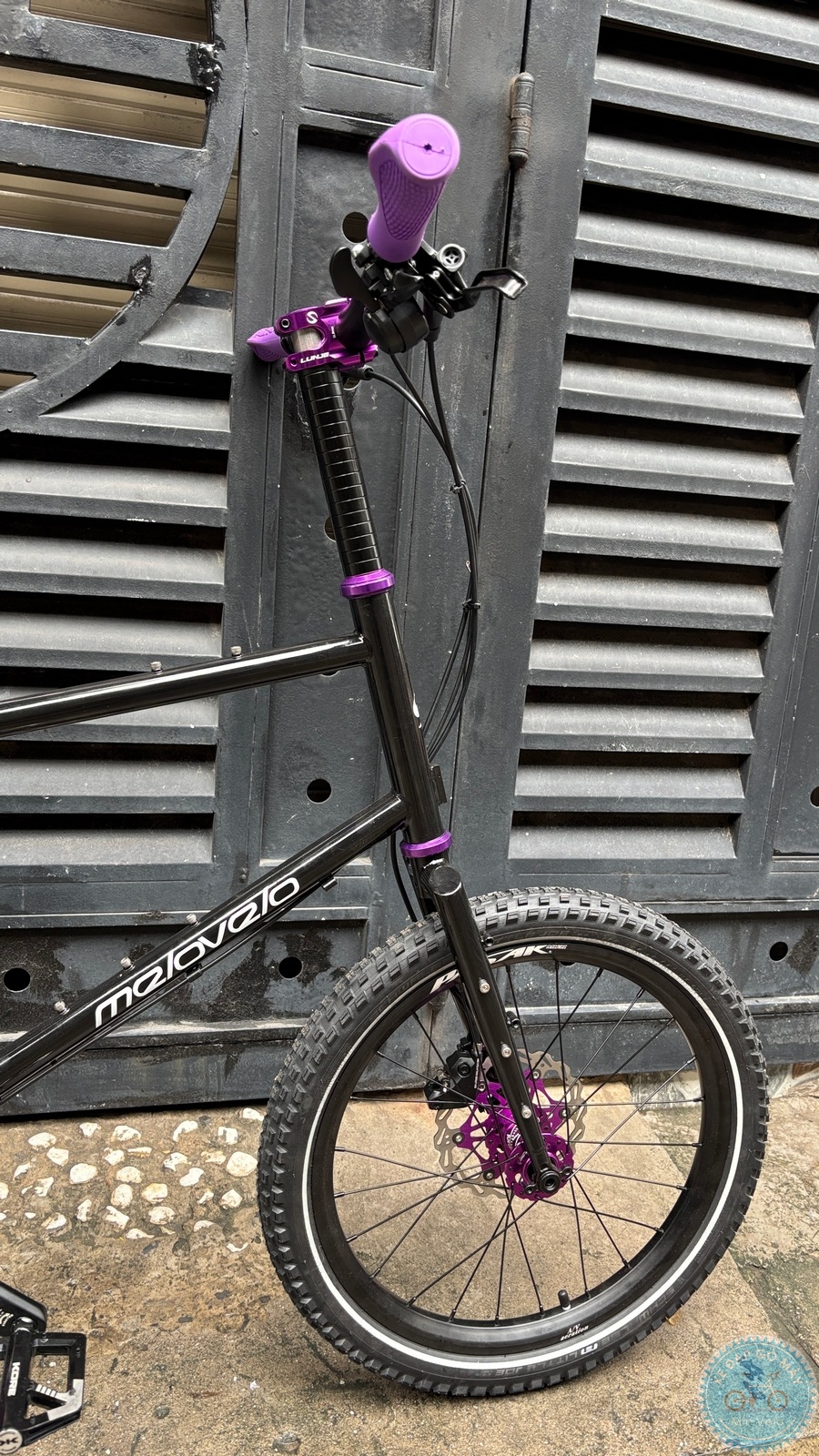 MeloVelo Racer đen build tím 13 %Mini Velo filename%