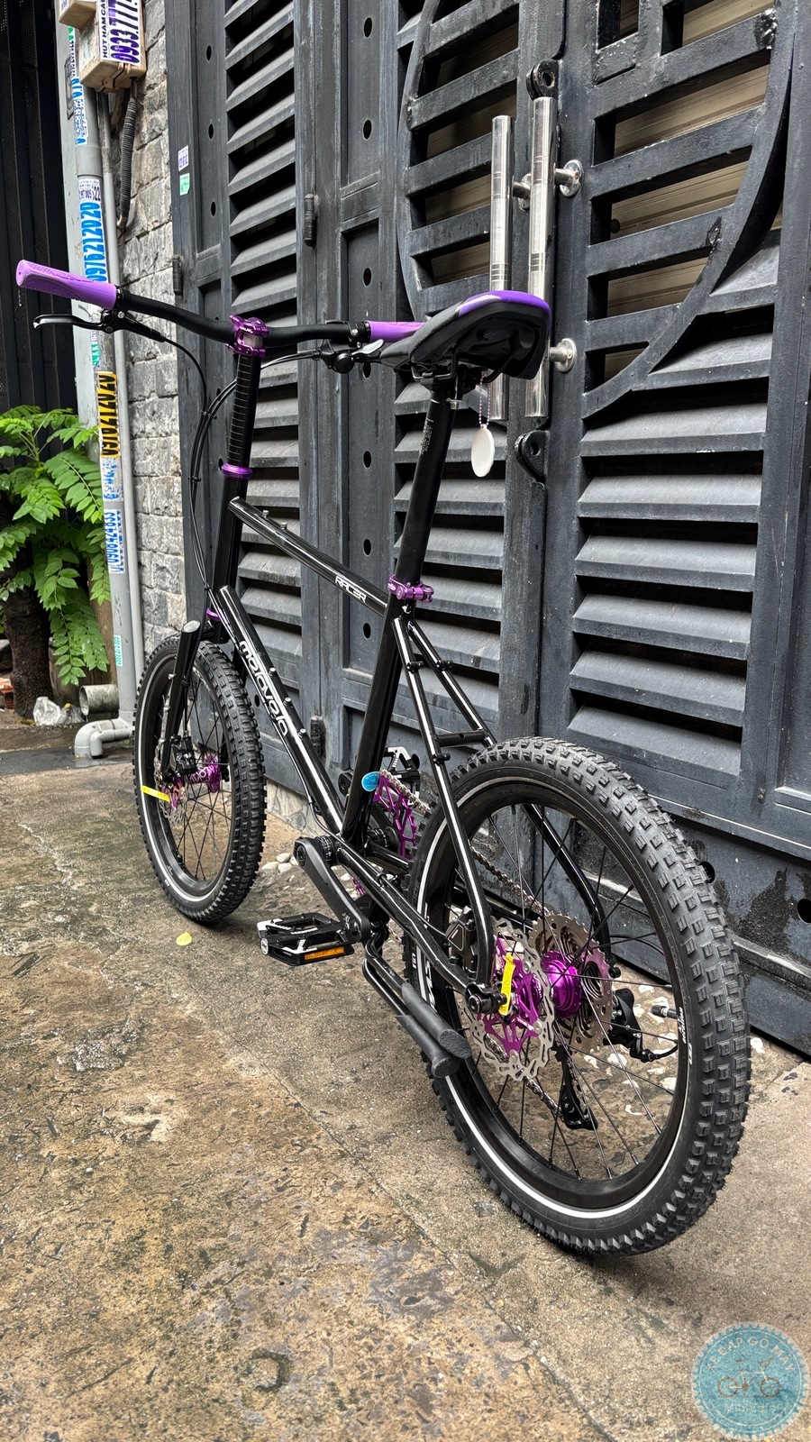 MeloVelo Racer đen build tím 19 %Mini Velo filename%
