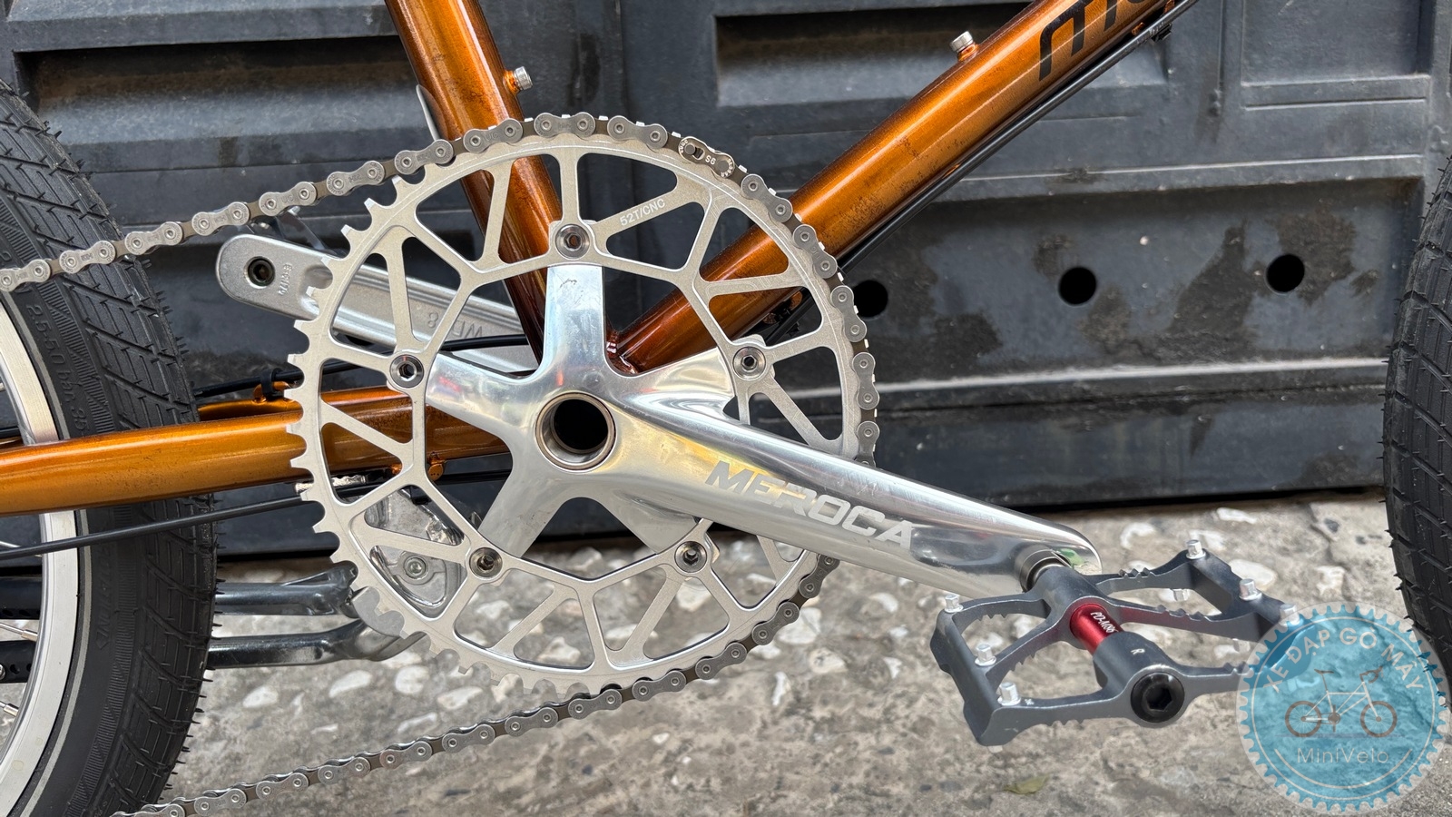 MeloVelo Racer Màu đồng cam ánh kim – về miền tây 20 %Mini Velo filename%