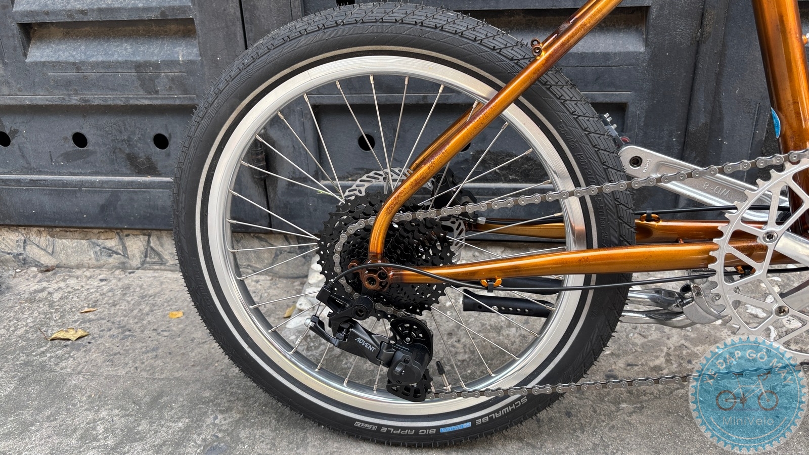 MeloVelo Racer Màu đồng cam ánh kim – về miền tây 18 %Mini Velo filename%