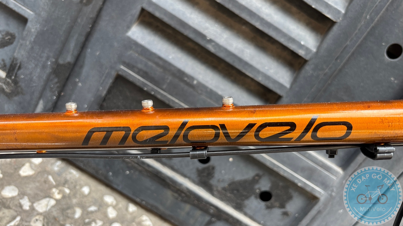 MeloVelo Racer Màu đồng cam ánh kim – về miền tây 12 %Mini Velo filename%
