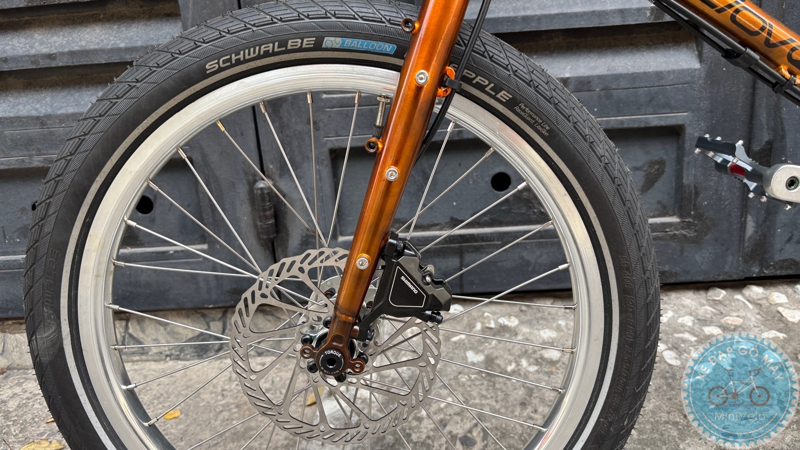 MeloVelo Racer Màu đồng cam ánh kim – về miền tây 7 %Mini Velo filename%